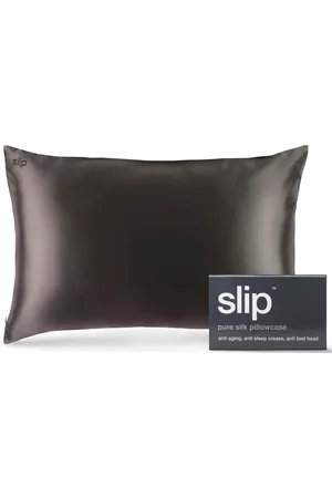 Slip Silk Pillowcase - Queen - Charcoal