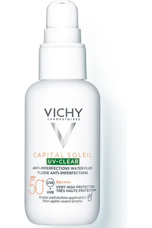 Vichy Protección solar diaria con FPS 50+ y ácido salicílico Capital Soleil para pieles propensas a imperfecciones de 40 ml