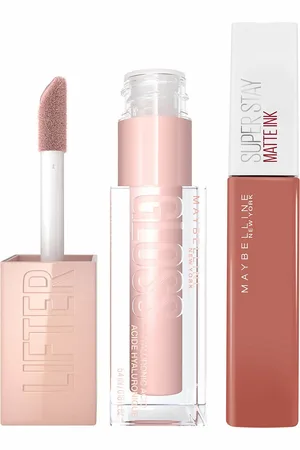 Maybelline Set de brillo de labios Lifter Gloss y barra de labios Superstay Matte Ink (varios tonos)