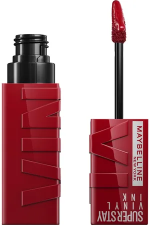 Maybelline Barra de labios líquida de larga duración SuperStay Vinyl Ink Shine Finish de 47ml (Varios tonos)