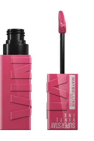 Maybelline Barra de labios líquida de larga duración SuperStay Vinyl Ink Shine Finish de 47ml (Varios tonos)