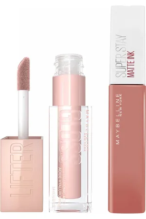 Maybelline Set de brillo de labios Lifter Gloss y barra de labios Superstay Matte Ink (varios tonos)