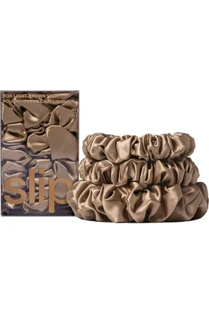 Slip Pure Silk Back To Basics Assorted Scrunchie Set (Various Colours)