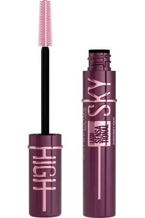 Maybelline Lash Sensational Sky High Volumizing and Thickening Eyelash Lengthening Mascara - Burgundy Haze