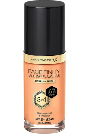 Max Factor Facefinity All Day Flawless 3 in 1 Vegan Foundation 30ml (Various Shades)