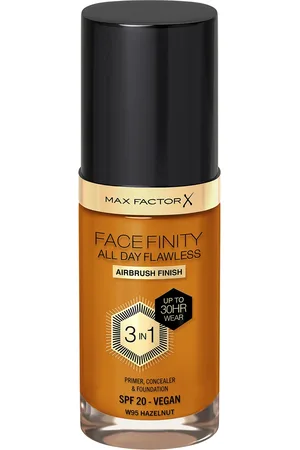 Max Factor Facefinity All Day Flawless 3 in 1 Vegan Foundation 30ml (Various Shades)