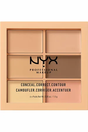 NYX PROFESSIONAL MAKEUP Paleta de Correctores y Contouring Conceal - Light