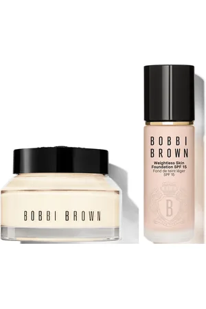 Bobbi Brown 24-hour Hydration Duo - Vitamin Enriched Face Base & Foundation Bundle (Various Shades)