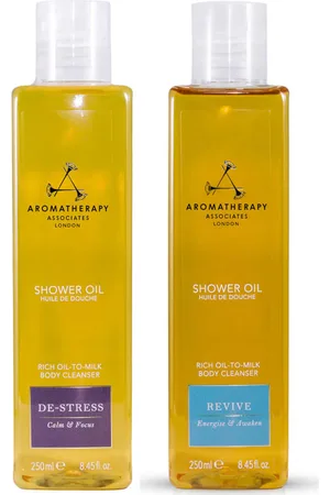 Aromatherapy Associates Dúo de aceites de ducha AM PM de
