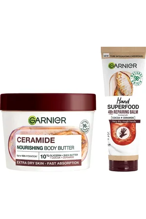 Garnier Ceramide and Cocoa Hand Body Bundle