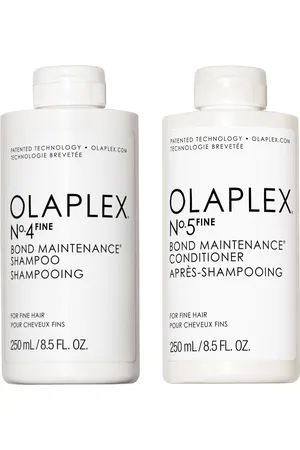 Olaplex No.4 and No.5 Fine Shampoo and Conditioner Duo 250ml