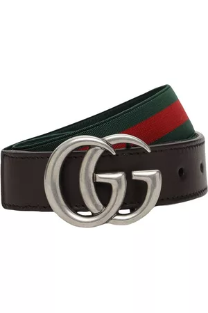 Gucci | Niña Cinturón Elástico Con Tribanda 50 Cm