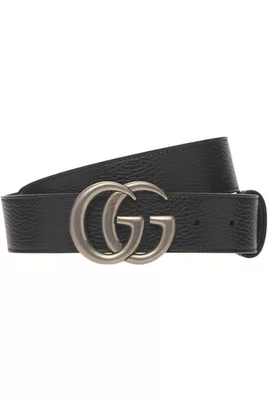 Gucci | Hombre Cinturón "gg Marmont" Reversible 4cm /café 80