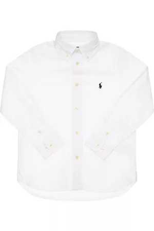 Ralph Lauren | Niño Camisa De Popelina De Algodón Con Logo 8a