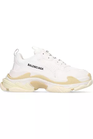 Balenciaga | Mujer Sneakers "triple S" De Piel Sintética 60mm 34