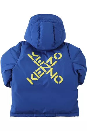 Kenzo | Niño Chaqueta Acolchada De Nylon Con Logo 8a