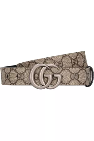 Gucci | Hombre Cinturón Con Logo 3cm 80