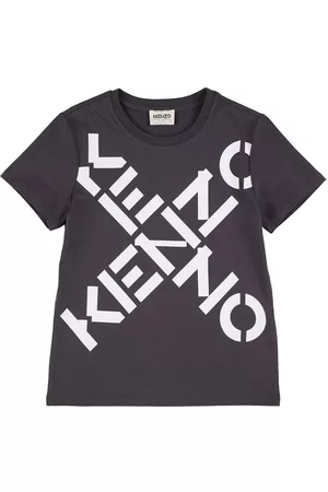 Kenzo | Niño Camiseta De Algodón Orgánico Con Logo 8a
