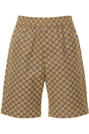 GUCCI | Hombre Cotton Blend Pants /azul 44