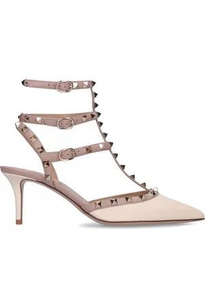 VALENTINO GARAVANI Mujer Zapatos - | Mujer Zapatos De Tacón Rockstud De Charol 65mm /poudre 35