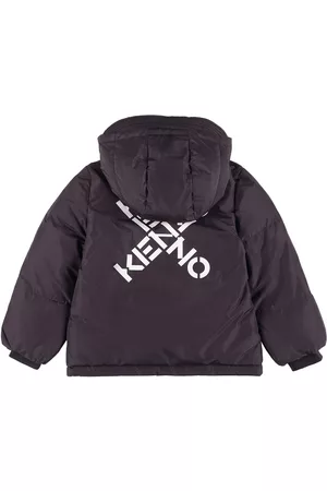 Kenzo | Niño Chaqueta Acolchada De Nylon Con Logo 8a