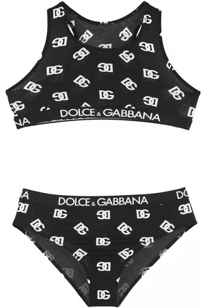 Dolce & Gabbana | Niña Sostén Y Braguitas De Algodón Estampado 8a