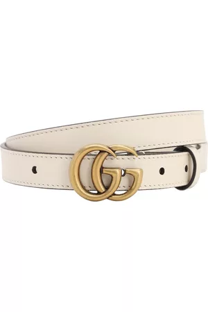 Gucci | Mujer Cinturón "gg Marmont" De Piel 2cm 70