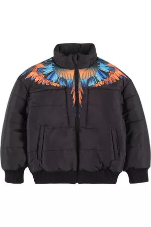 MARCELO BURLON | Niño Chaqueta Bomber Acolchada De Nylon Estampado 8a