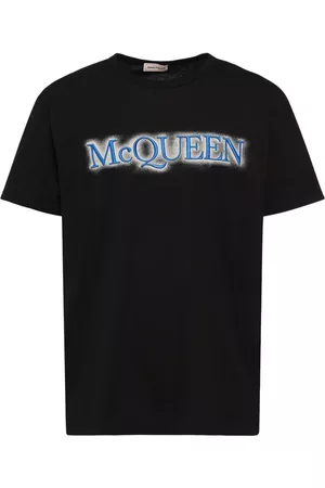 Alexander McQueen | Hombre Camiseta De Algodón Con Logo /multi Xs
