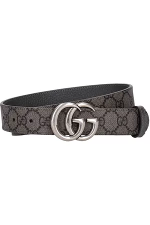 Gucci | Hombre Cinturón Gg Marmont 3cm /negro 85
