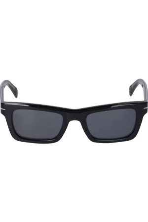 Gafas de sol sin montura con barra superior para mujer y hombre