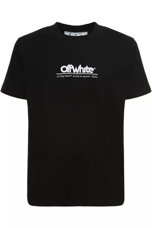 OFF-WHITE | Hombre Camiseta Estampada Con Logo /blanco S
