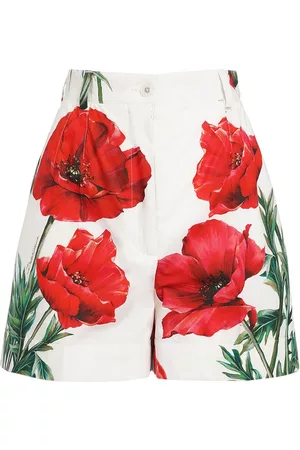 Dolce & Gabbana Mujer Pantalones cortos - | Mujer Shorts Cortos De Popelina De Algodón 36