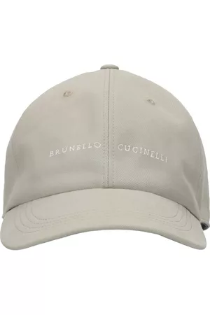 Brunello Cucinelli | Hombre Gorra De Baseball Con Bordado S
