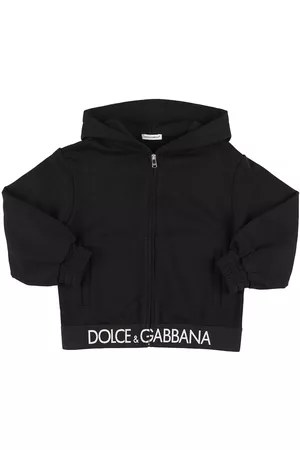Dolce & Gabbana | Niño Sudadera De Algodón Con Capucha Y Logo 8a