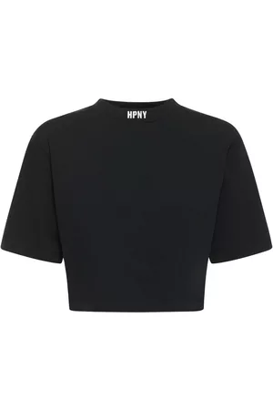 Heron Preston Mujer Cropped - | Mujer Camiseta Cropped Hpny De Jersey De Algodón Xs