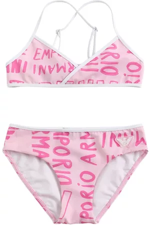 Emporio Armani | Niña Bikini De Lycra Con Logo 10a
