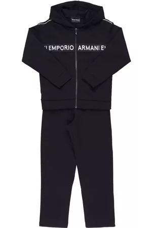 Emporio Armani | Niño Sudadera Y Pantalones De Algodón Con Logo 8a