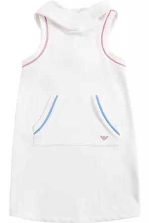 Emporio Armani Niñas Sudaderas - | Niña Vestido Sudadera De Algodón Con Logo 8a
