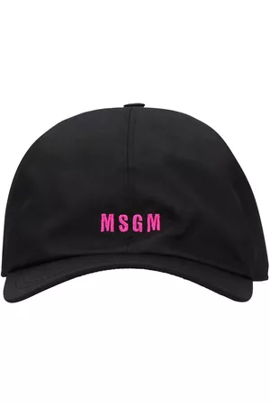 Msgm | Mujer Gorra De Baseball De Algodón Con Logo Unique