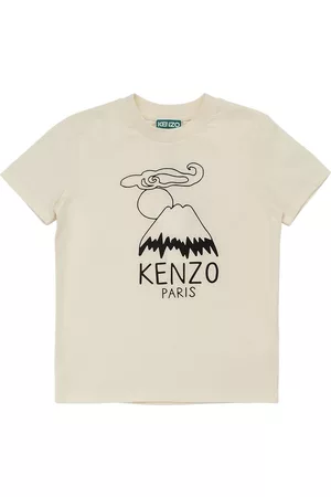 Kenzo | Niña Camiseta De Jersey De Algodón Estampada 8a