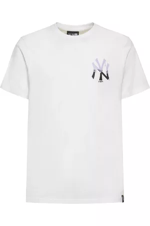 Majestic New York Yankees Longline Ringer T-Shirt Exclusive to ASOS