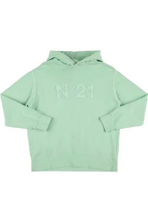 Nº21 Sudadera De Algodón Con Parches