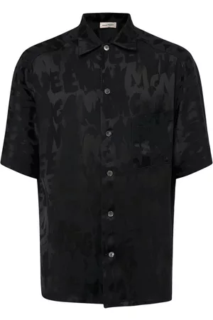 Alexander McQueen Hombre Camisetas y Tops - | Hombre Camiseta De Algodón Con Logo 15