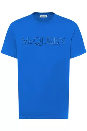 Alexander McQueen Hombre Camisetas - | Hombre Camiseta De Algodón Con Logo Bordado Xs