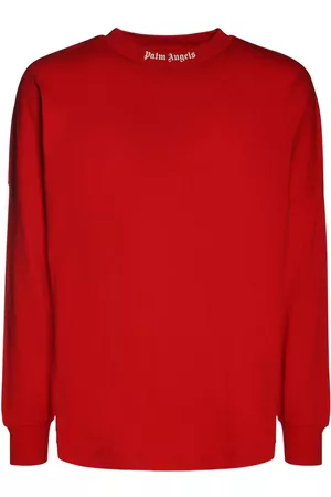 Palm Angels Hombre Oversize - | Hombre Camiseta Oversize De Algodón Estampada /blanco Xs