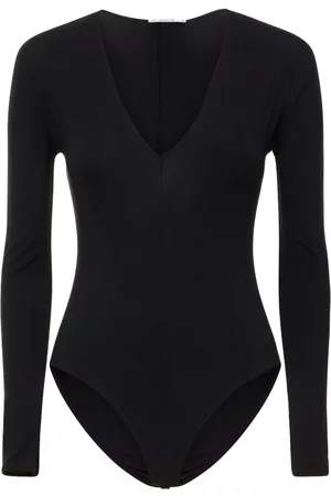 Wolford Mujer Bodies - | Mujer Body De Jersey Stretch Con Escote En V Xs