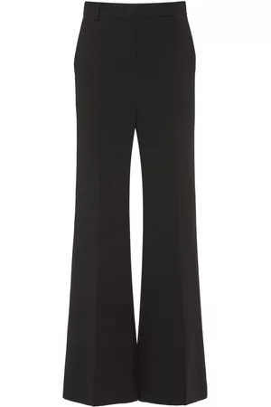 Max Mara Mujer De cintura alta - | Mujer Pantalones Acampanados De Talle Alto 36