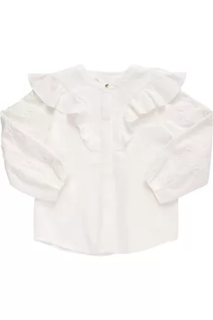 Chloé Niñas Camisas - Chloé | Niña Organic Cotton Twill Shirt 14a