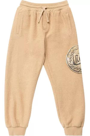 Dolce & Gabbana Niñas Pantalones - | Niña Pantalones Deportivos De Algodón Con Estampado 8a